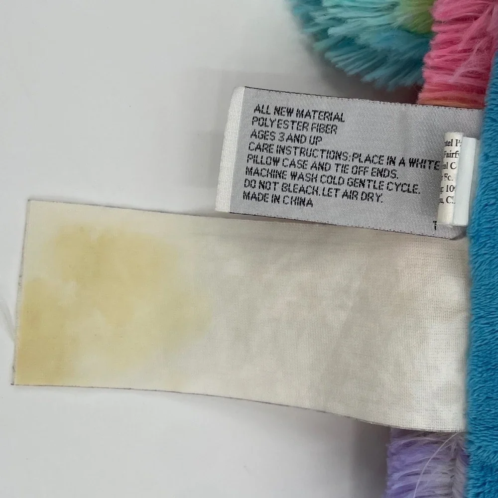Pillow Pets Rainbow Tie Dye Bear 18